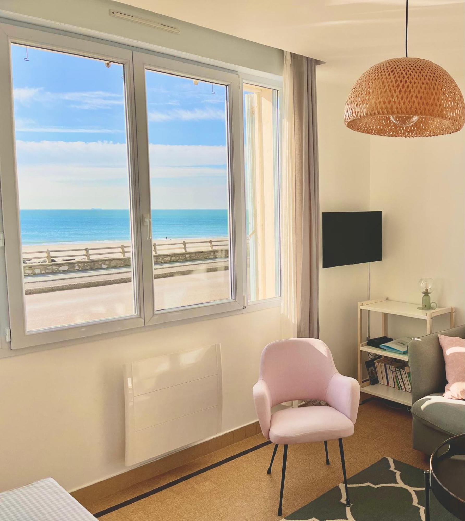 La Maison - Ambleteuse - Vue Sur Mer Et Jardin מראה חיצוני תמונה